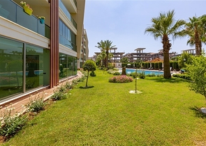 مجمع فاخر - شقة غرفة وصالة - في اوبا / الانيا 