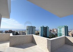 اطلالة بحر وقلعة - دوبلكس 5 غرف وصالة -في مهموتلار / الانيا 