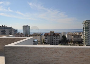 اطلالة بحر وقلعة - دوبلكس 5 غرف وصالة -في مهموتلار / الانيا 