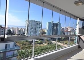 اطلالة بحر وقلعة - دوبلكس 5 غرف وصالة -في مهموتلار / الانيا 