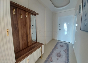 شقة انيقة - تصميم 1+1 - ضمن مجمع حديث -مهموتلار / الانيا 