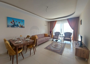 شقة انيقة - تصميم 1+1 - ضمن مجمع حديث -مهموتلار / الانيا 