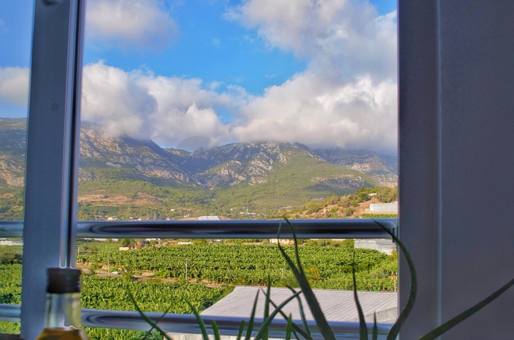 مجمع جديد - شقة 1+1 - مفروشة -في مهموتلار / الانيا 