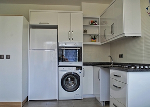 مجمع جديد - شقة 1+1 - مفروشة -في مهموتلار / الانيا 