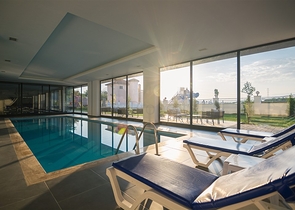 مجمع جديد - شقة 1+1 - مفروشة -في مهموتلار / الانيا 