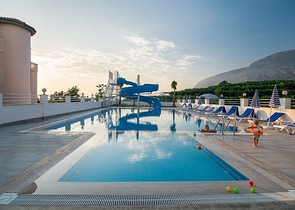 مجمع جديد - شقة 1+1 - مفروشة -في مهموتلار / الانيا 