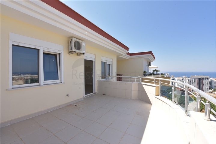 اطلالة بحر - دوبلكس واسعة -5 غرف وصالة -في مهموتلار / الانيا 