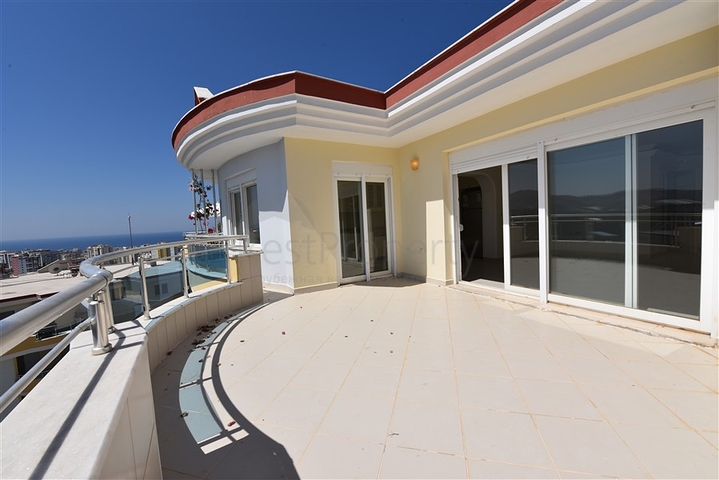 اطلالة بحر - دوبلكس واسعة -5 غرف وصالة -في مهموتلار / الانيا 