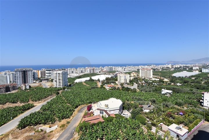 اطلالة بحر - دوبلكس واسعة -5 غرف وصالة -في مهموتلار / الانيا 