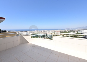 اطلالة بحر - دوبلكس واسعة -5 غرف وصالة -في مهموتلار / الانيا 