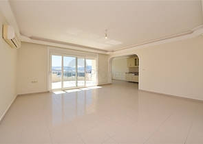 اطلالة بحر - دوبلكس واسعة -5 غرف وصالة -في مهموتلار / الانيا 