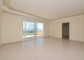 اطلالة بحر - دوبلكس واسعة -5 غرف وصالة -في مهموتلار / الانيا 