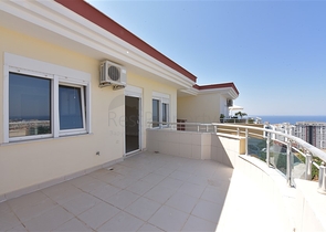 اطلالة بحر - دوبلكس واسعة -5 غرف وصالة -في مهموتلار / الانيا 