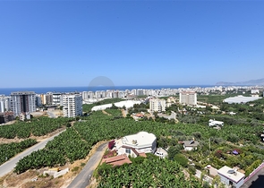 اطلالة بحر - دوبلكس واسعة -5 غرف وصالة -في مهموتلار / الانيا 