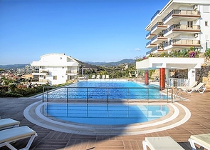 اطلالة بحر - دوبلكس 3 غرف وصالة -في كوناكلي / الانيا 