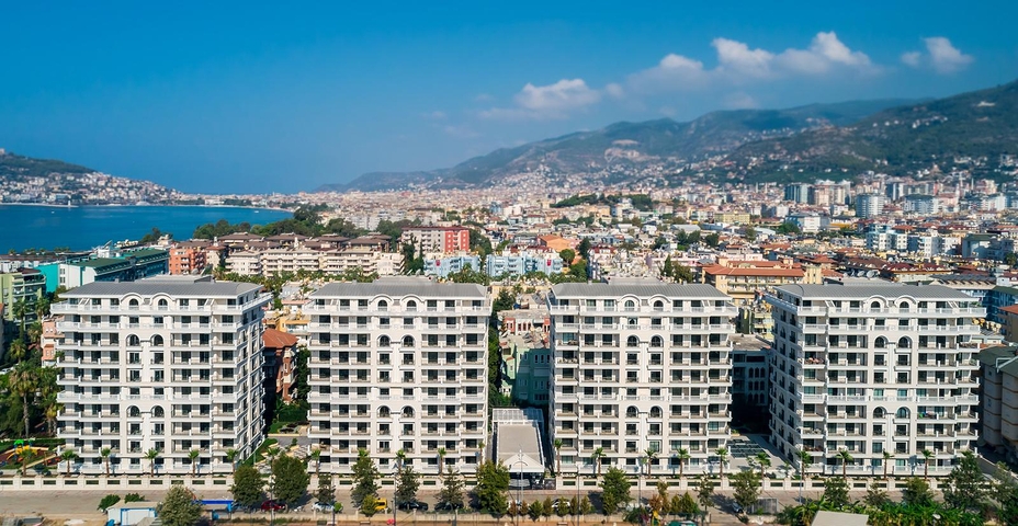 افخم المجمعات في الانيا -شقة اطلالة بحرية -2 غرفة وصالة -مركز الانيا 