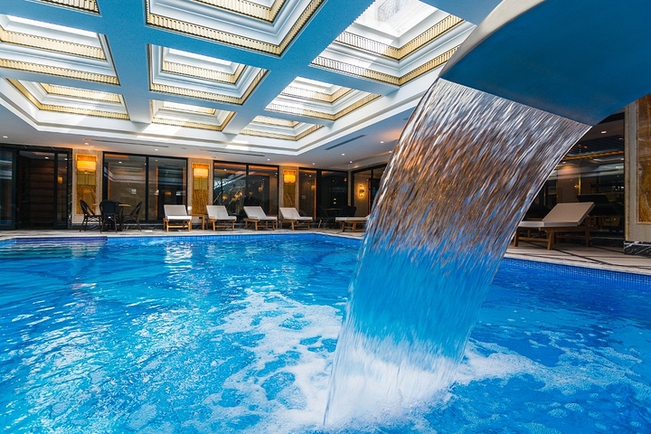 افخم المجمعات في الانيا -شقة اطلالة بحرية -2 غرفة وصالة -مركز الانيا 