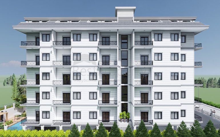 شقق بالاقساط في الانيا -ضمن مجمع قيد الانشاء - في مهموتلار 