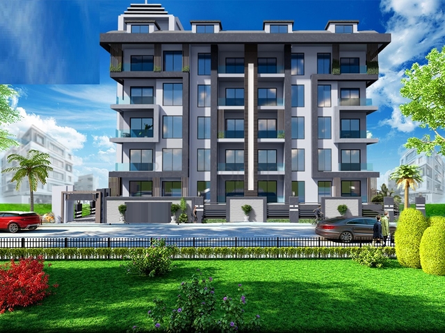 شقق بالاقساط -ضمن مجمع قيد الانشاء في مركز الانيا 