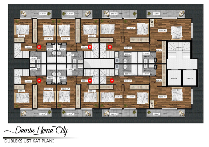 شقق بالاقساط -ضمن مجمع قيد الانشاء في مركز الانيا 