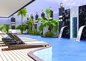 شقق بالاقساط -ضمن مجمع قيد الانشاء في مركز الانيا 