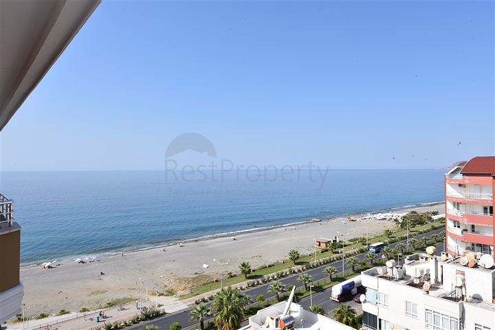 اطلالة بحر مميزة - دوبلكس مفروشة - 3 غرف وصالة -في مهموتلار / الانيا 