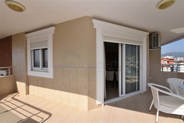 اطلالة بحر مميزة - دوبلكس مفروشة - 3 غرف وصالة -في مهموتلار / الانيا 