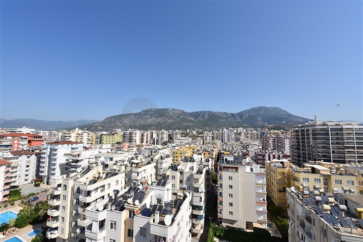 اطلالة بحر مميزة - دوبلكس مفروشة - 3 غرف وصالة -في مهموتلار / الانيا 