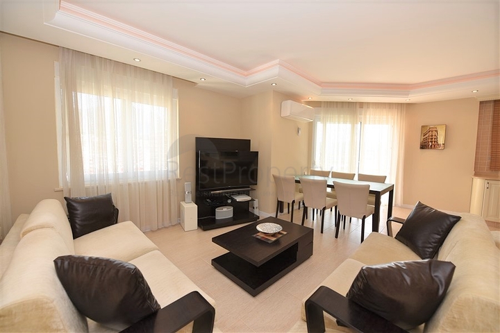 اطلالة بحر مميزة - دوبلكس مفروشة - 3 غرف وصالة -في مهموتلار / الانيا 