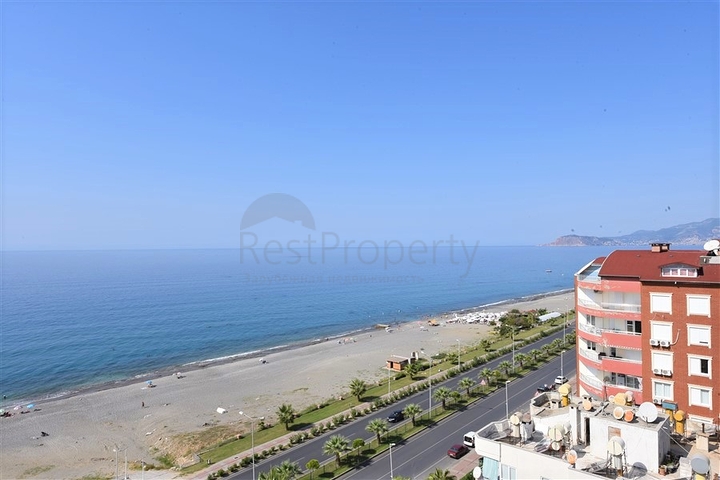 اطلالة بحر مميزة - دوبلكس مفروشة - 3 غرف وصالة -في مهموتلار / الانيا 