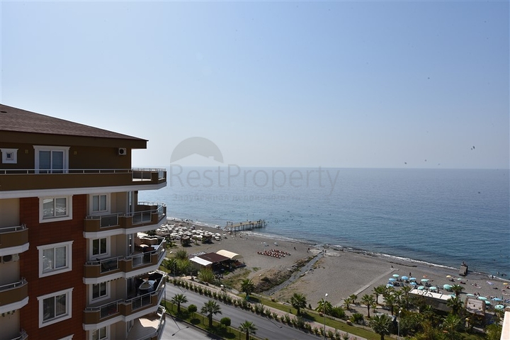 اطلالة بحر مميزة - دوبلكس مفروشة - 3 غرف وصالة -في مهموتلار / الانيا 