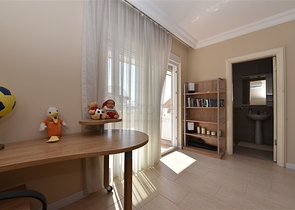 اطلالة بحر مميزة - دوبلكس مفروشة - 3 غرف وصالة -في مهموتلار / الانيا 