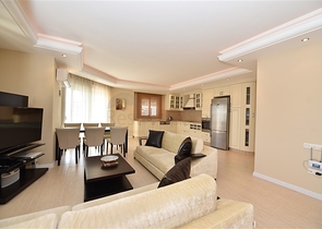 اطلالة بحر مميزة - دوبلكس مفروشة - 3 غرف وصالة -في مهموتلار / الانيا 