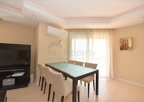 اطلالة بحر مميزة - دوبلكس مفروشة - 3 غرف وصالة -في مهموتلار / الانيا 