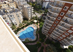 اطلالة بحر مميزة - دوبلكس مفروشة - 3 غرف وصالة -في مهموتلار / الانيا 