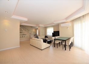 اطلالة بحر مميزة - دوبلكس مفروشة - 3 غرف وصالة -في مهموتلار / الانيا 