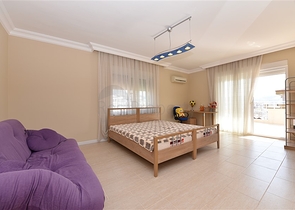 اطلالة بحر مميزة - دوبلكس مفروشة - 3 غرف وصالة -في مهموتلار / الانيا 