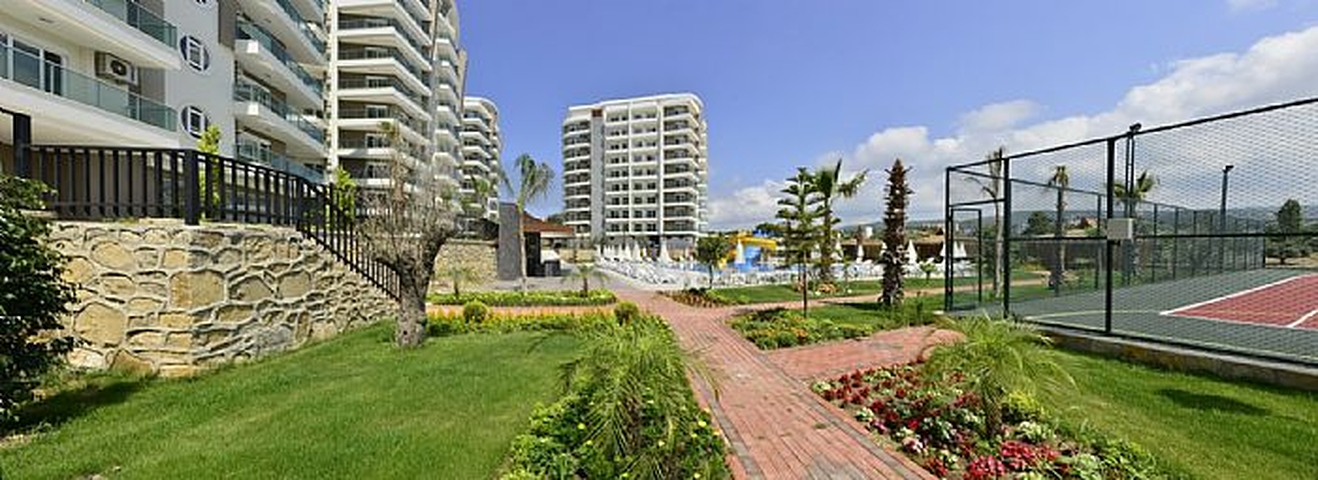 مجمع بخدمات 5 نجوم - شقة غرفة وصالة -اطلالة مفتوحة -سعر مميز -في افسلار / الانيا 