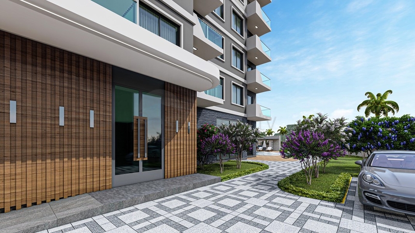 شقق بالاقساط في الانيا - مجمع قيد الانشاء في مهموتلار / الانيا 