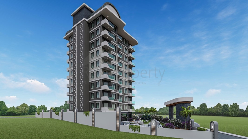 شقق بالاقساط في الانيا - مجمع قيد الانشاء في مهموتلار / الانيا 