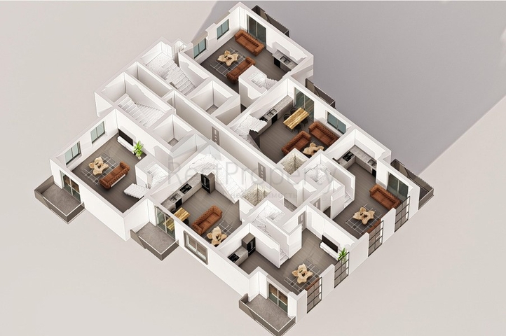 شقق بالاقساط في الانيا - مجمع قيد الانشاء في مهموتلار / الانيا 