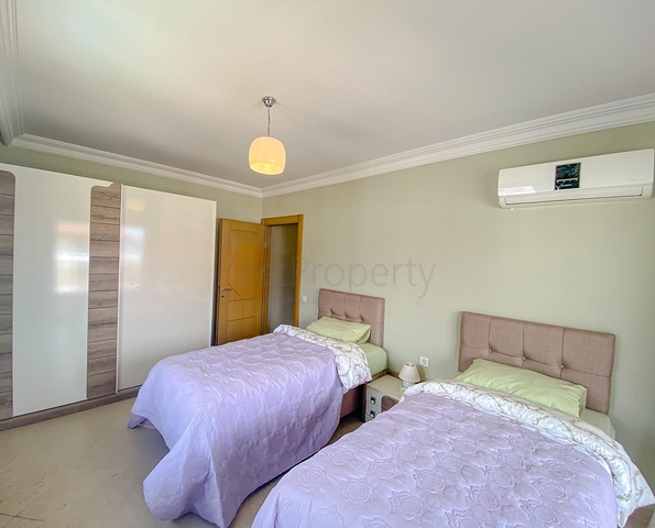 اطلالة بحر مباشرة -مناسبة للجنسية التركية -دوبلكس 4 غرف وصالة -في كاستل / الانيا 