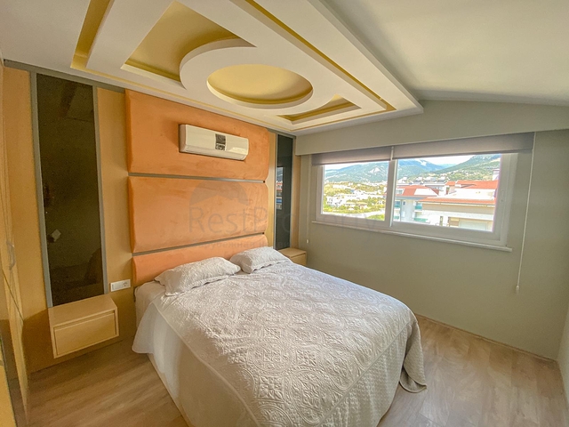 اطلالة بحر مباشرة -مناسبة للجنسية التركية -دوبلكس 4 غرف وصالة -في كاستل / الانيا 