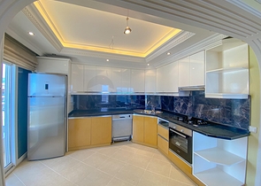 اطلالة بحر مباشرة -مناسبة للجنسية التركية -دوبلكس 4 غرف وصالة -في كاستل / الانيا 