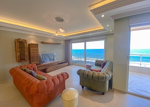 اطلالة بحر مباشرة -مناسبة للجنسية التركية -دوبلكس 4 غرف وصالة -في كاستل / الانيا 