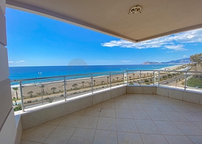 اطلالة بحر مباشرة -مناسبة للجنسية التركية -دوبلكس 4 غرف وصالة -في كاستل / الانيا 