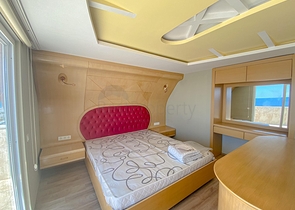 اطلالة بحر مباشرة -مناسبة للجنسية التركية -دوبلكس 4 غرف وصالة -في كاستل / الانيا 