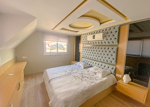 اطلالة بحر مباشرة -مناسبة للجنسية التركية -دوبلكس 4 غرف وصالة -في كاستل / الانيا 