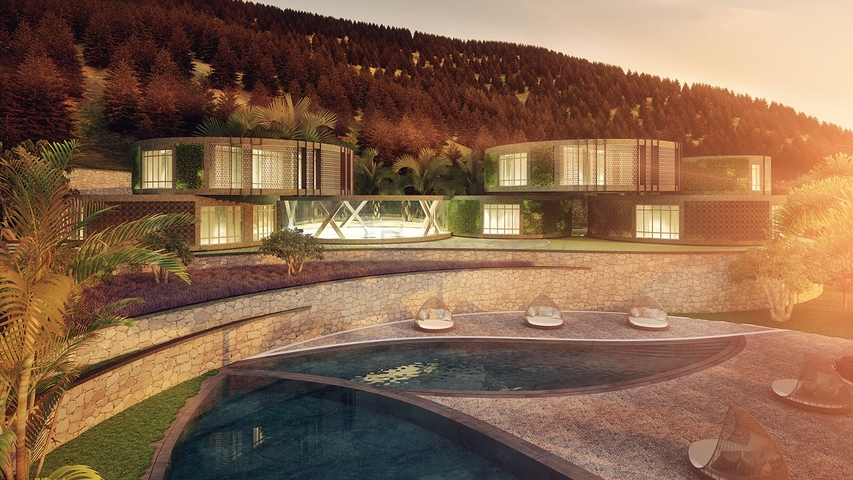 فيلات في جنة بودروم!