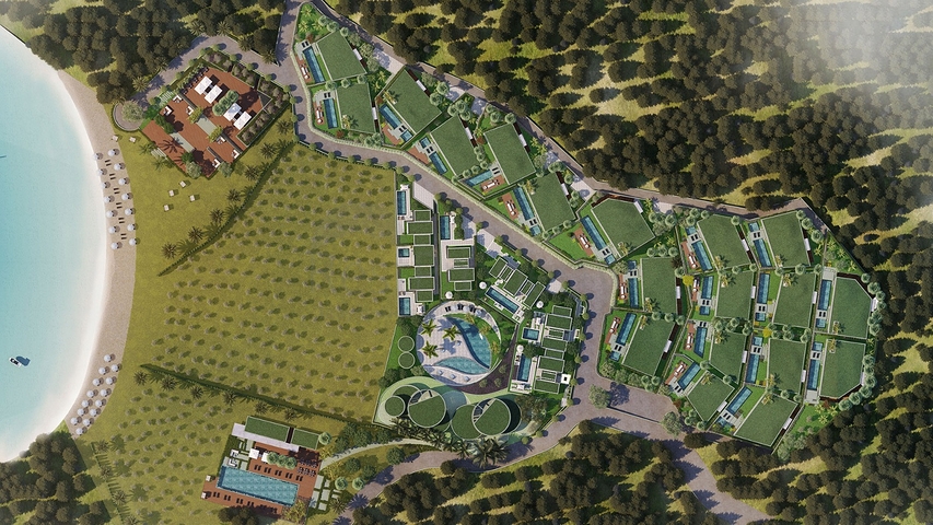 فيلات في جنة بودروم!